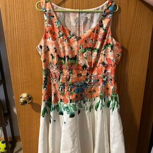 Floral Sleeveless Dress